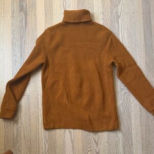 Scotch & Soda Men's Rust Turtleneck Sweater